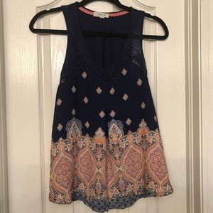 Taylor & Sage boho tank top